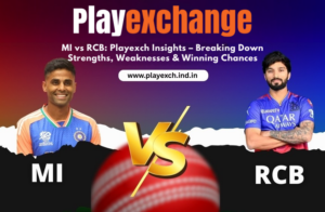 Read more about the article MI vs RCB: Playexch Insights – Breaking Down Strengths, Weaknesses & Winning Chances